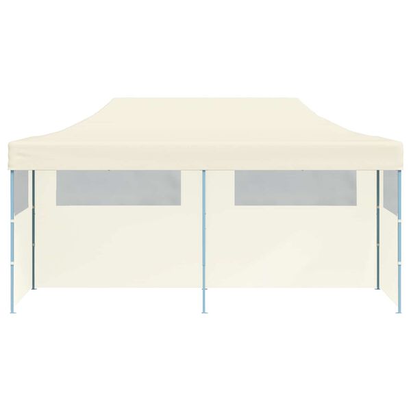 vidaXL Party-Zelt Creme 291 x 580 x 315 cm Oxford-Stoff
