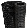 vidaXL Balkon-Sichtschutz Schwarz 600x100 cm Poly Rattan
