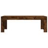vidaXL Couchtisch R&auml;uchereiche 102x50x36 cm Holzwerkstoff