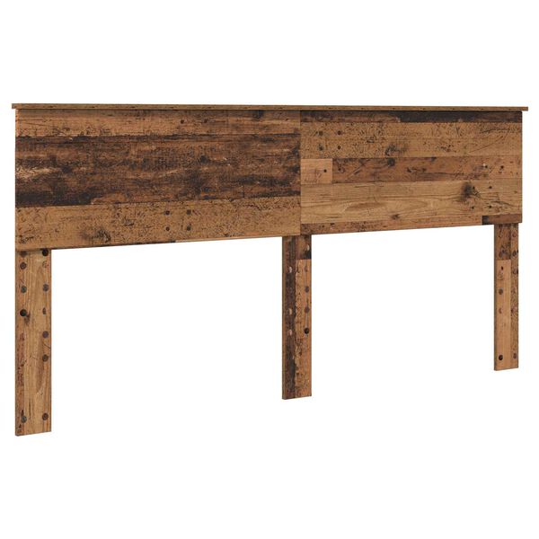 vidaXL Kopfteil Altholz 90 cm Holzwerkstoff