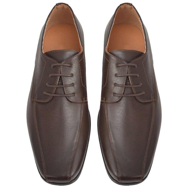 vidaXL Business-Schuhe f&uuml;r Herren Schn&uuml;rschuhe Braun Gr. 40 PU-Leder