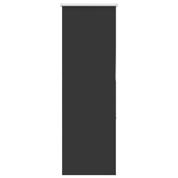 vidaXL Verdunkelungsrollo Schwarz 55x130 cm Stoffbreite 50,7 cm