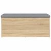 vidaXL Aufbewahrungsbank Sonoma-Eiche 102 x 42 x 45 cm Holzwerkstoff