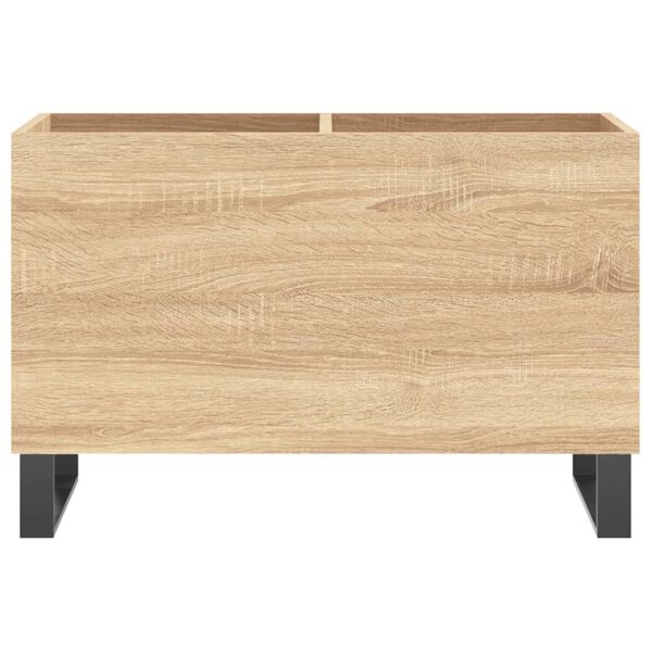 vidaXL Plattenschrank Sonoma-Eiche 74,5x38x48 cm Holzwerkstoff