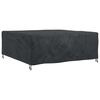 vidaXL M&ouml;belbezug Uni Schwarz 210 x 200 x 70 cm 600D