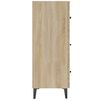 vidaXL Sideboard Sonoma-Eiche 69,5x34x90 cm Holzwerkstoff