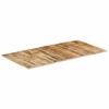 vidaXL Tischplatte Massivholz Mango 15-16 mm 120x60 cm