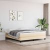 vidaXL Taschenfederkernmatratze Mittel Creme 160x200x20 cm Stoff