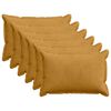 vidaXL Kissenbezug 6 stk. HOUTEN Gelb 30 x 50 cm Cord