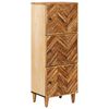 vidaXL Stauraumschr&auml;nke Braun 40 x 33,5 x 110 cm Massivholz Mango