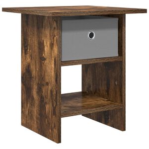vidaXL Nachttisch R&auml;uchereiche 41 x 40 x 45 cm Holzwerkstoff