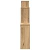 vidaXL Wandregal Artisan-Eiche 80x15x78,5 cm Holzwerkstoff