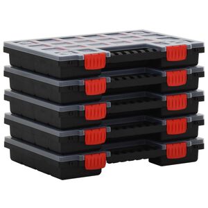 vidaXL Sortimentsk&auml;sten 5 Stk. 34,5x25x5 cm Polypropylen