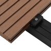 vidaXL Terrassendiele 6 pcs Hellbraun WPC