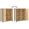 vidaXL Sideboard Sonoma-Eiche 70x30x80 cm Holzwerkstoff