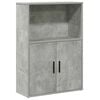 vidaXL B&uuml;cherregal Betongrau 60x24x85 cm Holzwerkstoff