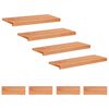 vidaXL Treppenstufen 8 stk. 80 x 30 x 2 cm Lack Massivholz Buche