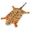 vidaXL Tigerfell Teppich Pl&uuml;sch 144 cm Braun