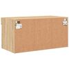 vidaXL TV-Schrank mit LED-Leuchten Sonoma-Eiche 60x30x30 cm
