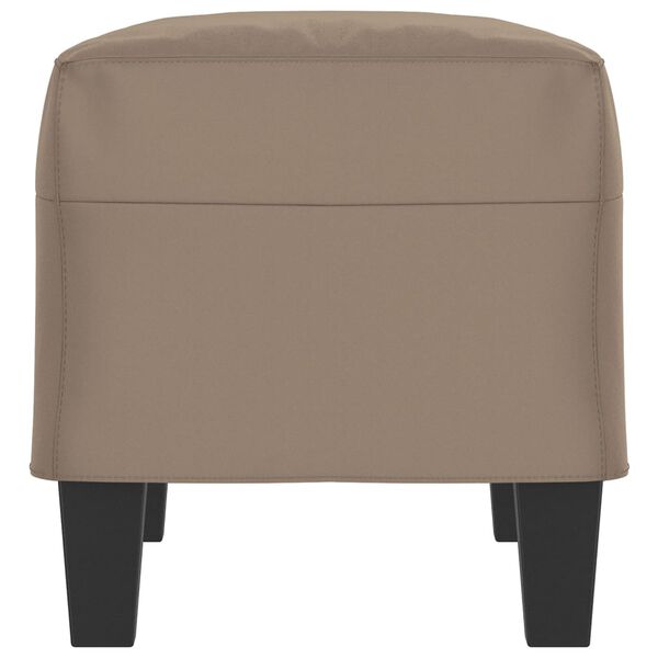 vidaXL Sitzbank Taupe 70x35x41 cm Mikrofasergewebe