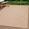 vidaXL Teppich ZIZUR 80x250 cm Jute-Optik Indoor und Outdoor