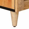 vidaXL Nachttisch Natur 40 x 33,5 x 46 cm Massivholz Mango