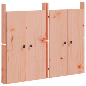 vidaXL T&uuml;ren f&uuml;r Outdoor-K&uuml;che MEPPEL 2 Stk. 50x9x82 cm Massivholz Douglasie