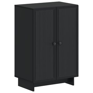 vidaXL Schuhschrank EDE 59,5 x 39,5 x 90 cm Holzwerkstoff Schwarz