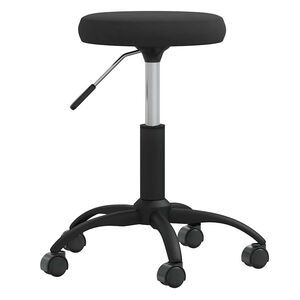 vidaXL Esszimmerstuhl Schwarz Samt