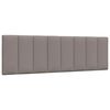 vidaXL Bettgestell ohne Matratze "Hanko" Taupe 160x200 cm Stoff