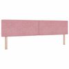 vidaXL Kopfteil Rosa 200 cm Samt