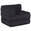 vidaXL Modulare Sofagarnitur Stoff Anthrazit 210 x 140 x 56 cm
