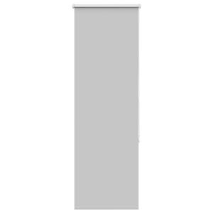 vidaXL Verdunkelungsrollo Hellgrau 60x130 cm Stoffbreite 55,7 cm