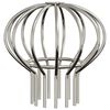 vidaXL Dachrinnenblattschutz 2 stk. Silber 75 mm Edelstahl