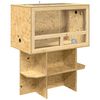vidaXL Terrarium Braun 80 x 50 x 100 cm OSB