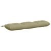 vidaXL Bankkissen VIANEN 100 % Polyester Hellgr&uuml;n 130 x 30 x 12 cm