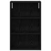 vidaXL Badezimmer-Wandschrank Schwarze Eiche 40 x 16 x 62,5 cm