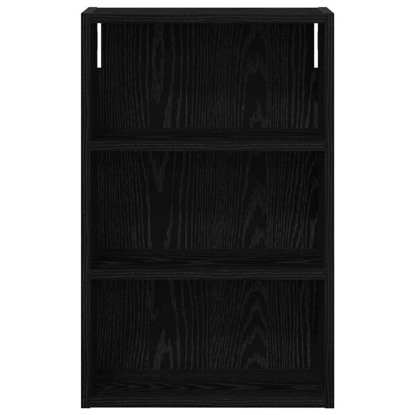 vidaXL Badezimmer-Wandschrank Schwarze Eiche 40 x 16 x 62,5 cm