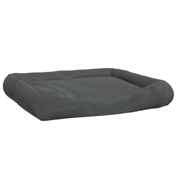 vidaXL Hundebett mit Kissen Dunkelgrau 115x100x20 cm Oxford-Gewebe