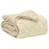 vidaXL Sommerdecke 135 x 220 cm Sommer Creme Atmungsaktiv
