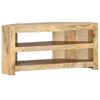 vidaXL TV-Eckschrank 90 x 45 x 45 cm Massivholz Mango