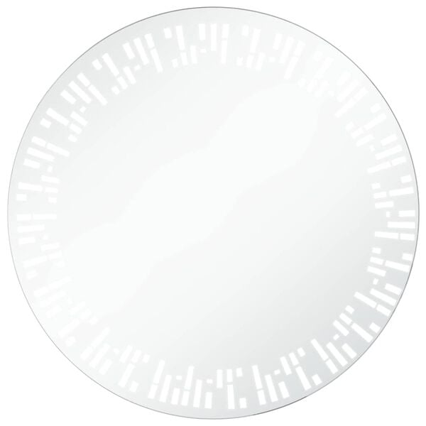 vidaXL Badezimmerspiegel mit LED 80 cm