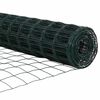 vidaXL Eurozaun Grün 0,8 x 10 m PVC-beschichtetes Eisen
