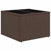 vidaXL 8-tlg. Garten-Sofagarnitur mit Kissen Braun Poly Rattan