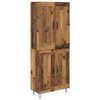 vidaXL Highboard Altholz 69,5 x 34 x 180 cm Holzwerkstoff