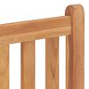 vidaXL 7-teiliges Garten-Ess-Set 140 x 80 cm Massivholz Teak