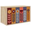 vidaXL Wandmontierter TV-Schrank ESSEN 69 x 33 x 40 cm Sonoma-Eiche