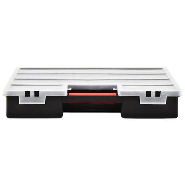 vidaXL Sortimentskästen 2 Stk. Verstellbare Trennwände 460x325x80 mm