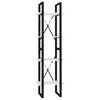 vidaXL B&uuml;cherregal 4 F&auml;cher Wei&szlig; 40x30x140 cm Holzwerkstoff