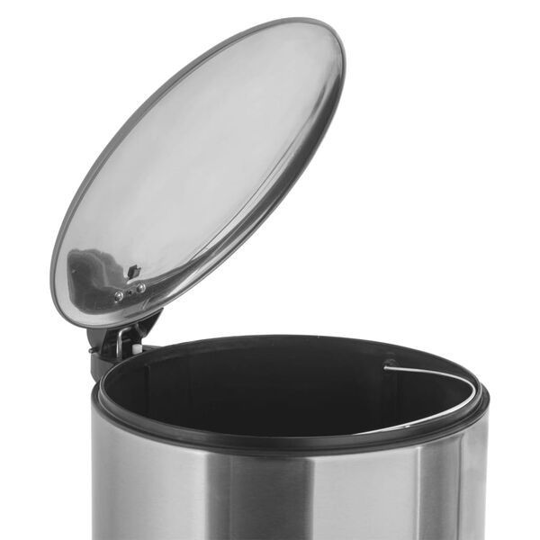 Practo Home Tretm&uuml;lleimer 30 L Matt Edelstahl